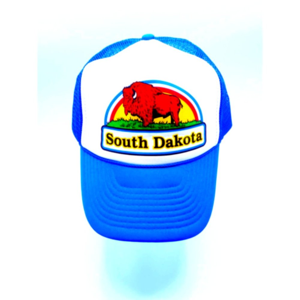South Dakota Adjustable Vintage Trucker Hat Nissun